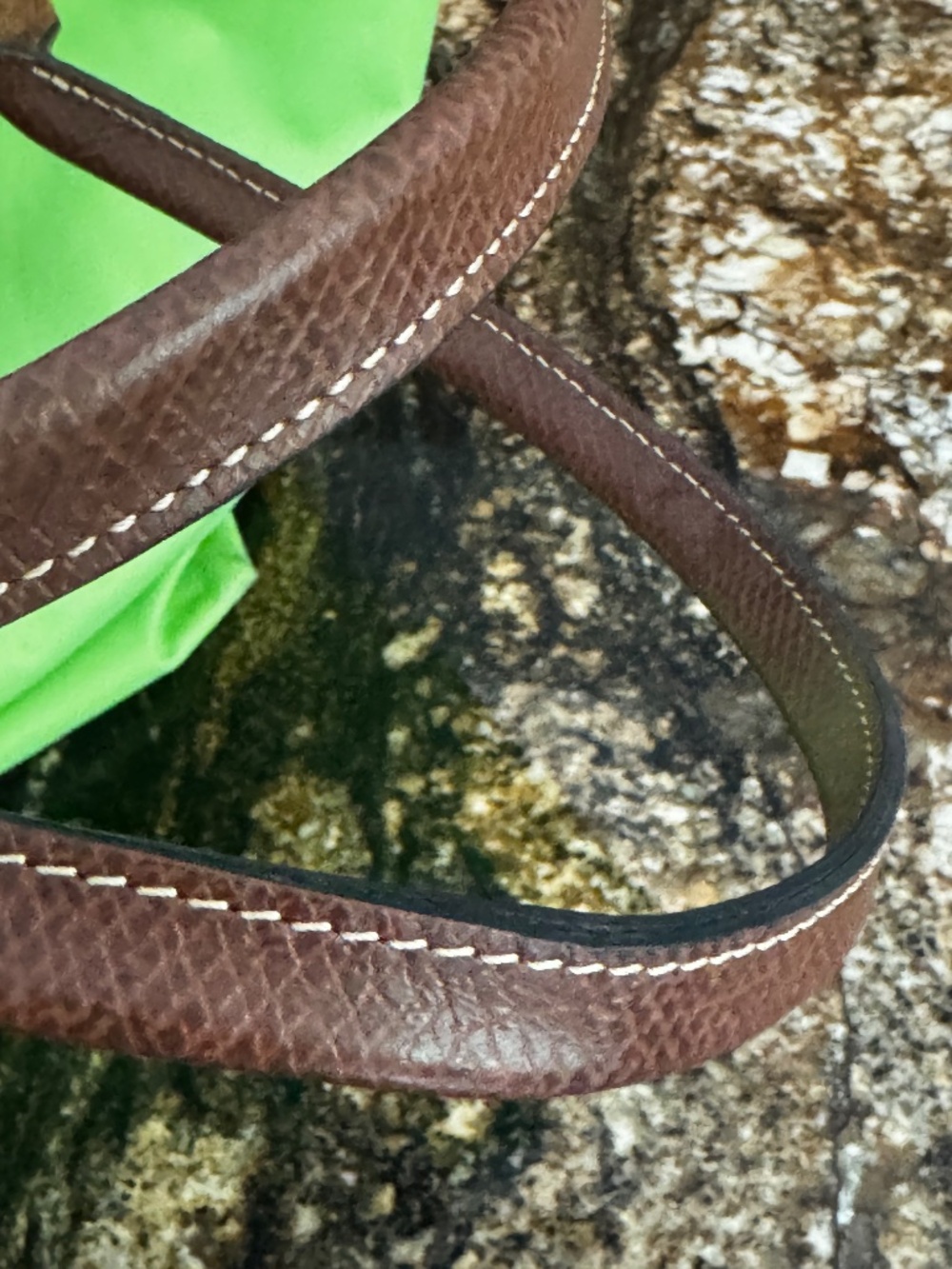 Longchamp Le Pilage M Tote Key Lime Green - Picture 14 of 16